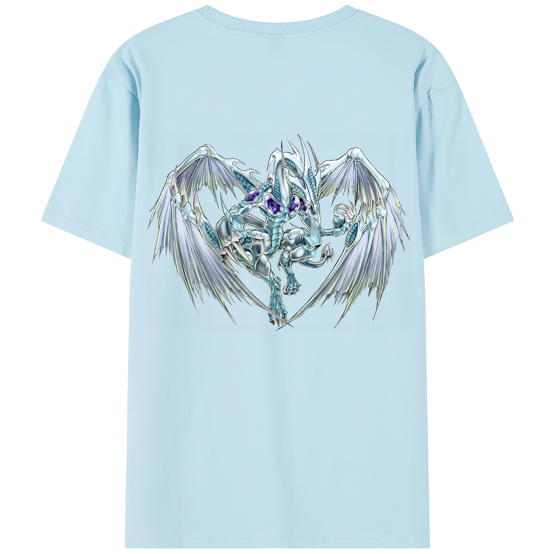 （画像用） 遊☆戯☆王 Yu-Gi-Oh! 綿100％半袖Tシャツ（背面プリント）